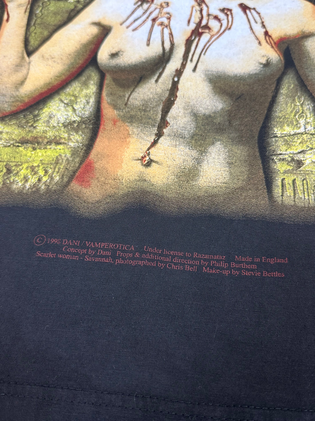 Vintage 1998 Cradle of Filth Praise Longsleeve