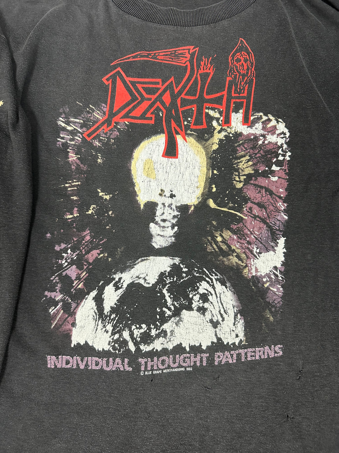 Vintage 1993 Death Individual Thought Patterns Longsleeve