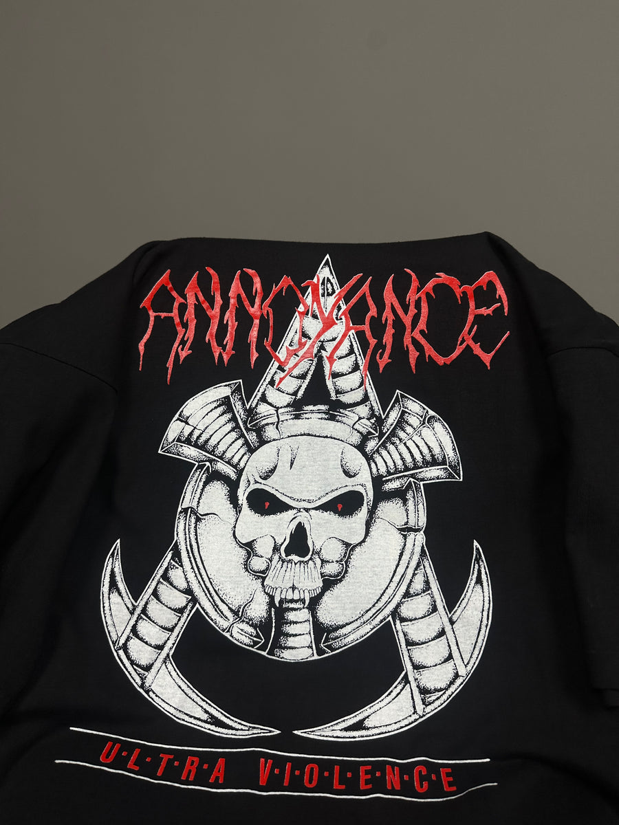 1993年ヴィンテージ アノイアンス ウルトラバイオレンス Tシャツ