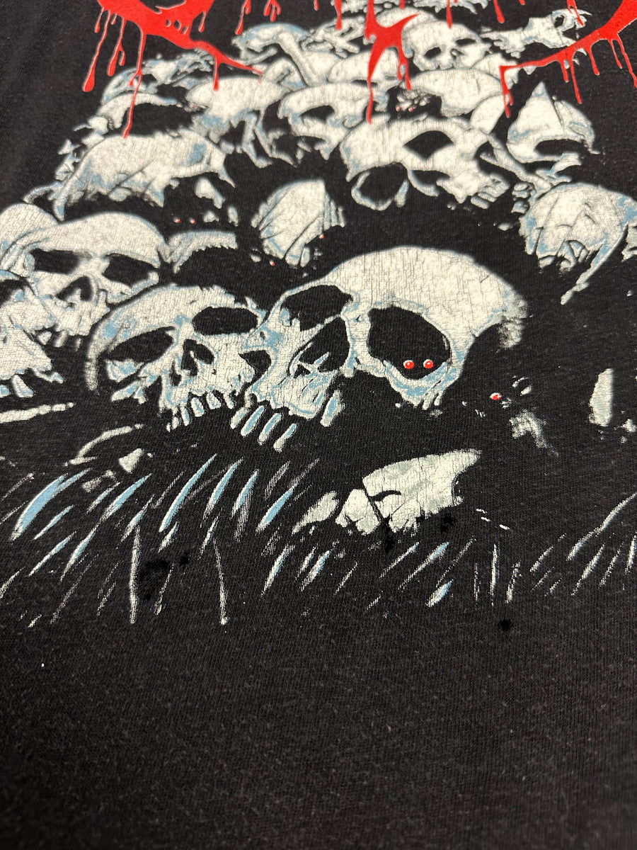 1991年 死亡記事 パイル・オブ・スカルズ ヴィンテージTシャツ