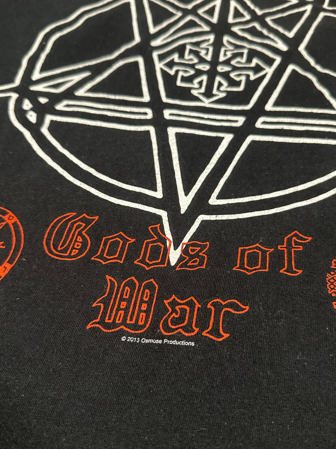 Blasphemy 2013 Gods of War T-Shirt