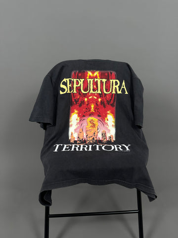 1993年ヴィンテージ セパルトゥラ テリトリー Tシャツ