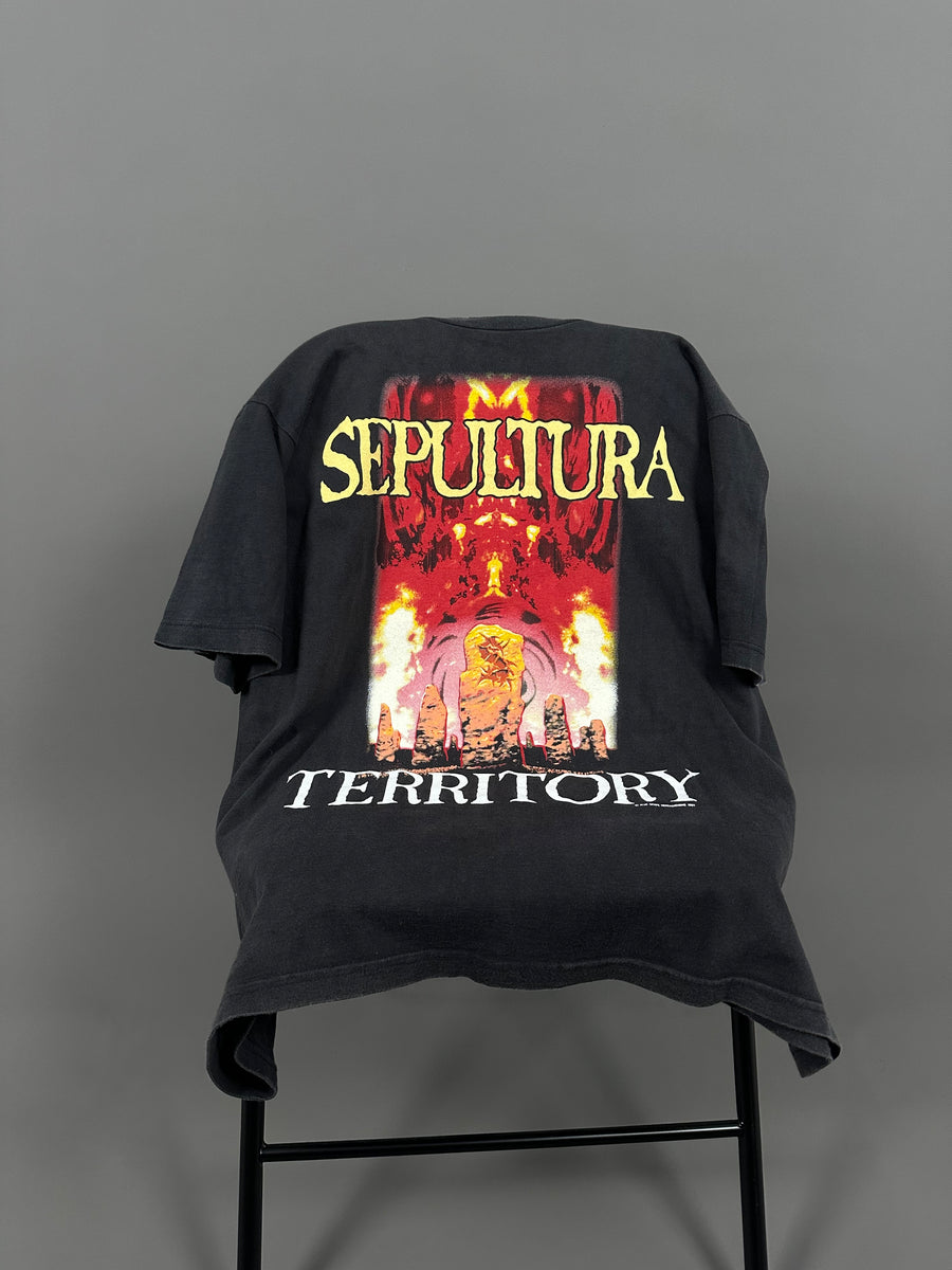 1993年ヴィンテージ セパルトゥラ テリトリー Tシャツ