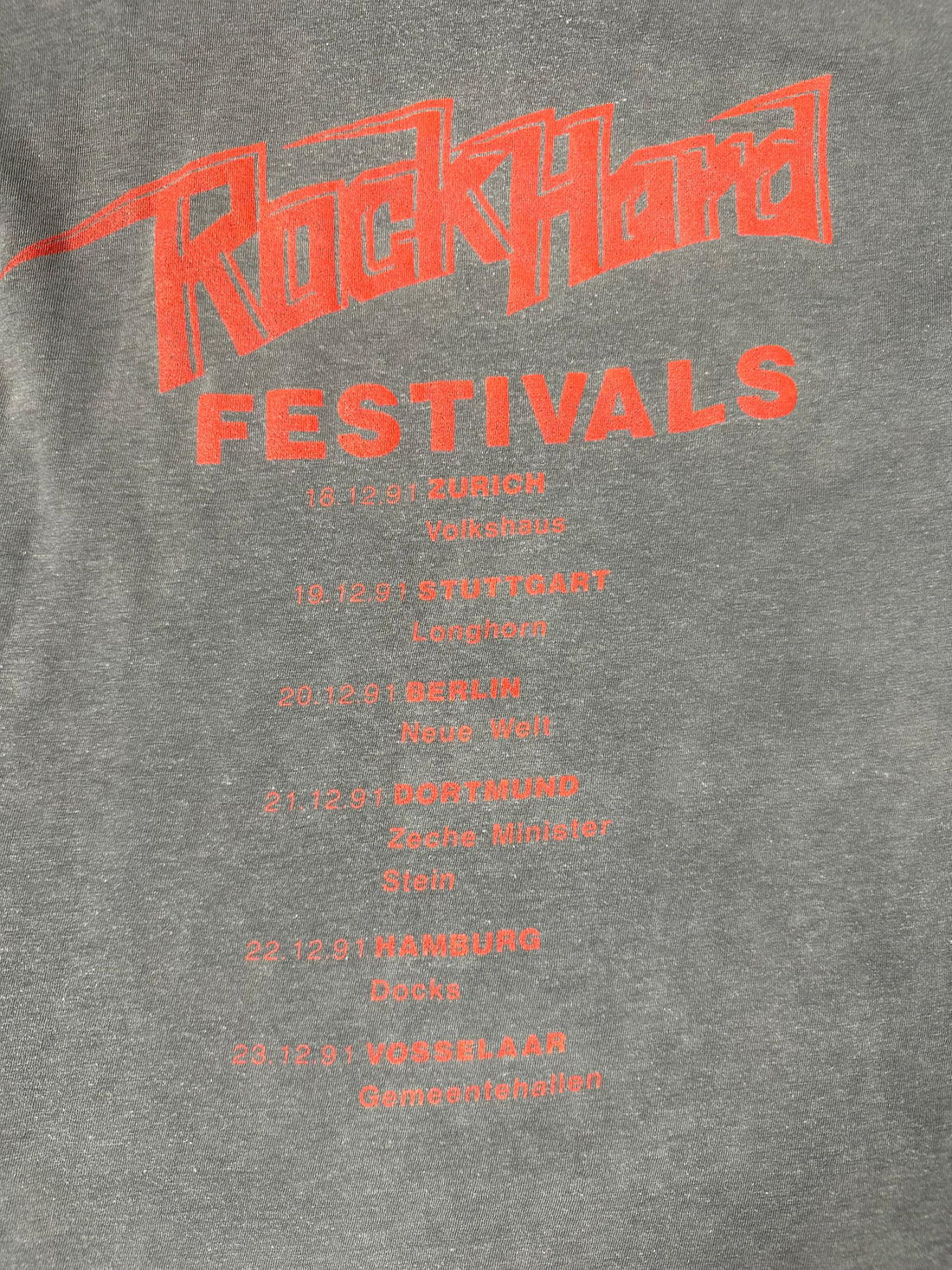 1991年 カンニバル・コープス フェスティバル ヴィンテージ Tシャツ