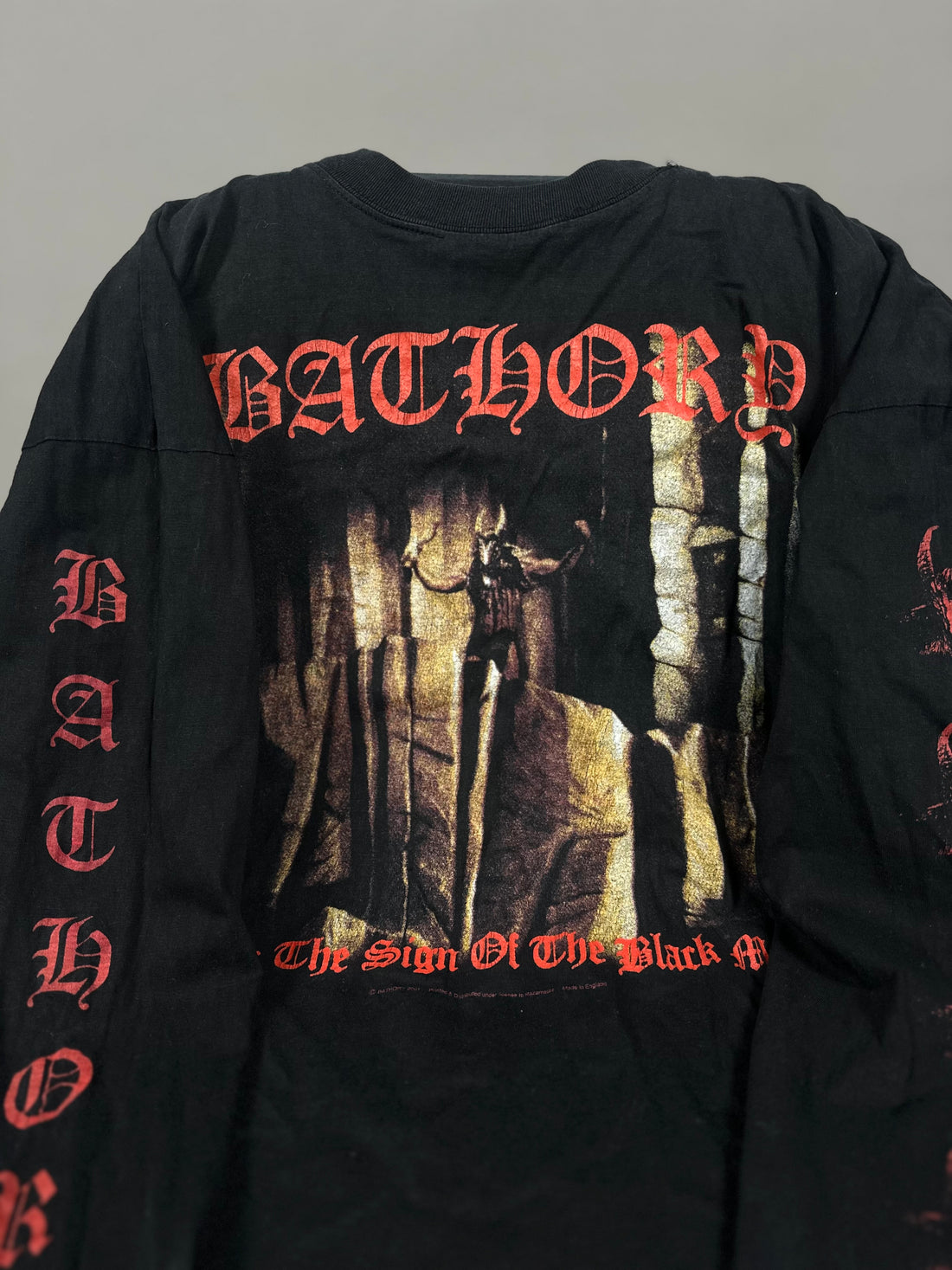 Vintage 2001 Bathory Black Mark Longsleeve
