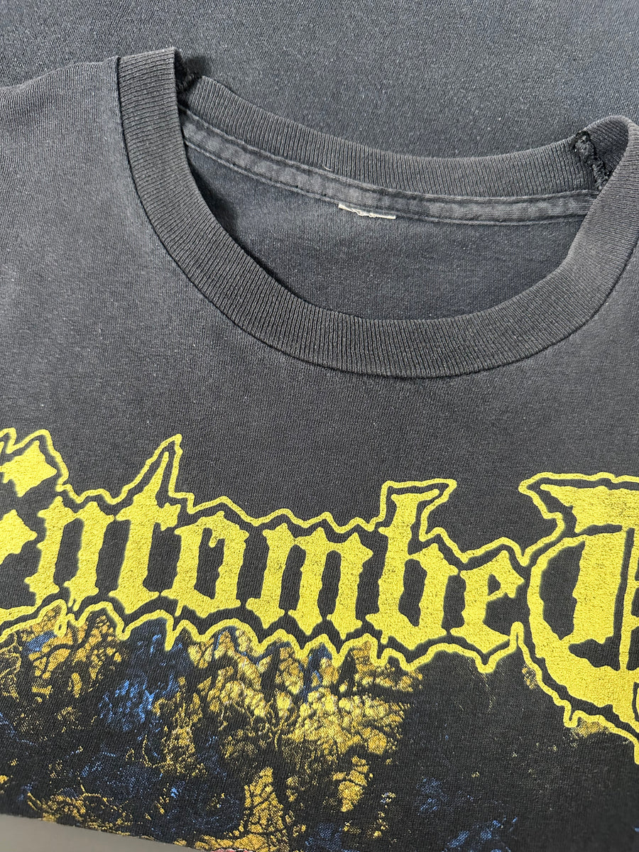 1991年ヴィンテージ「エントゥームド・クランデスティン」Tシャツ