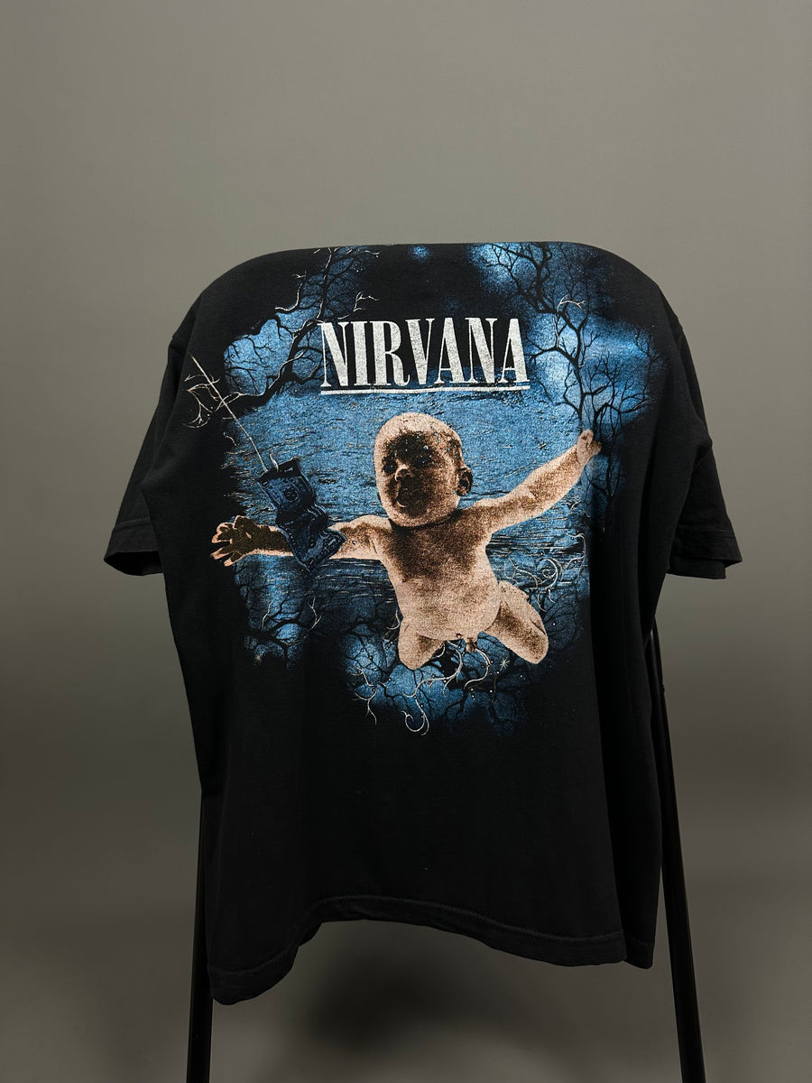 ニルヴァーナ 1995 イン・ユーテロ / ネヴァーマインド ヴィンテージ Tシャツ