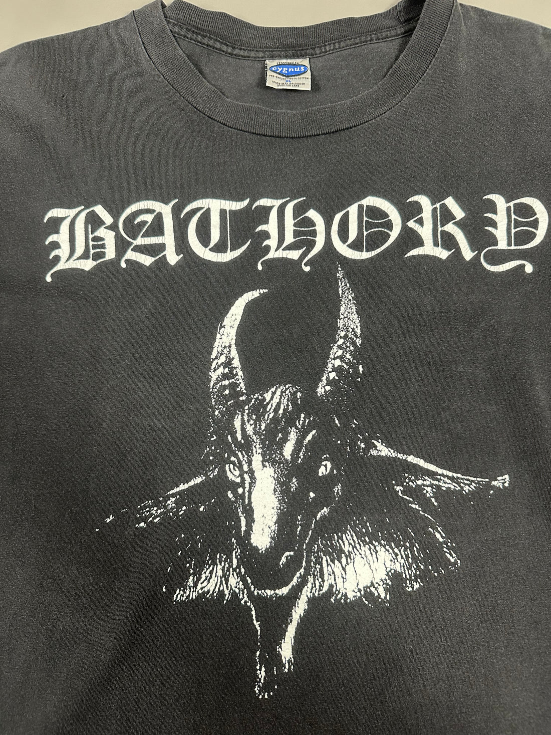Vintage 2001 Bathory Goat Logo T-Shirt