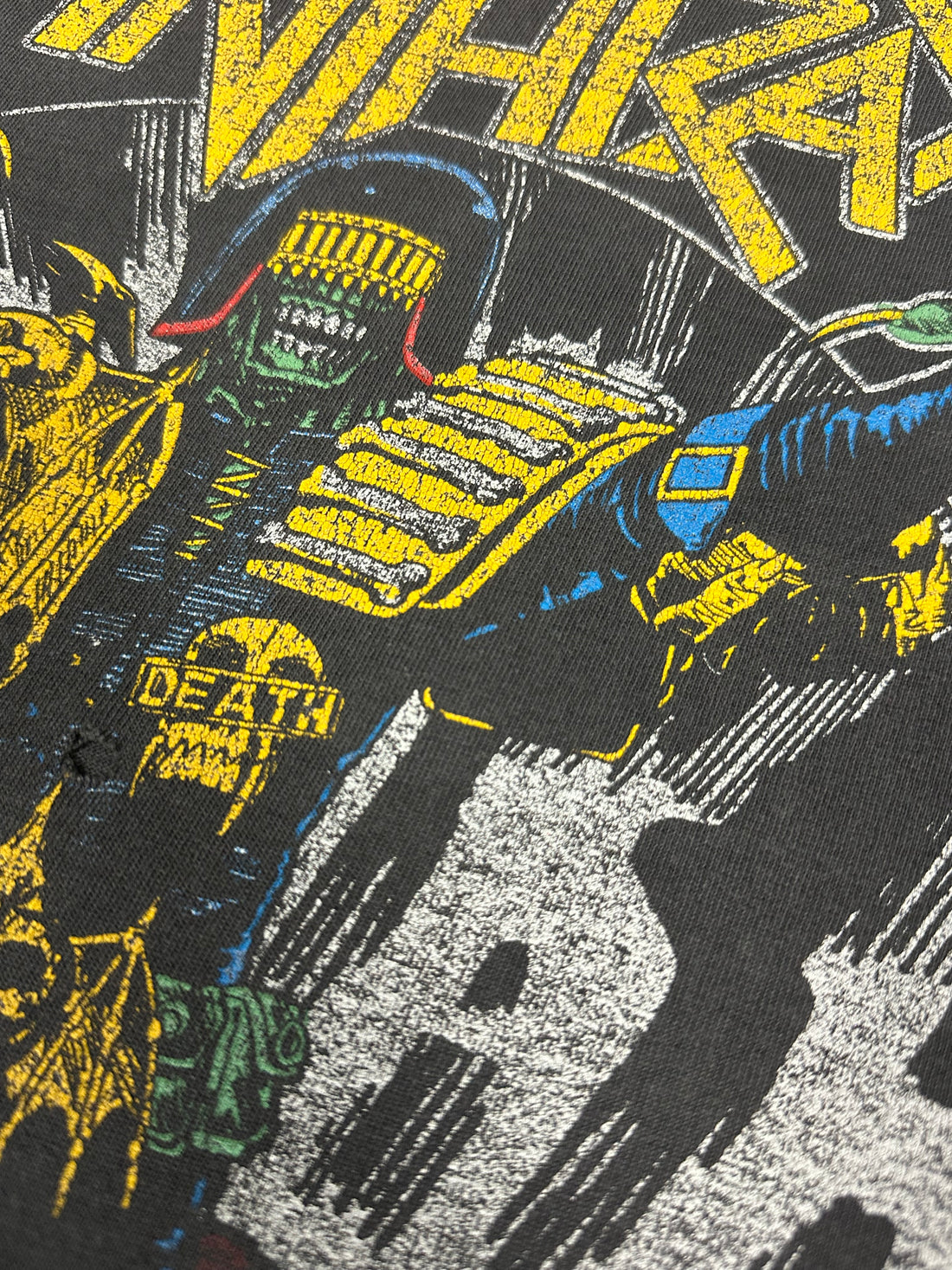 1987年ヴィンテージ アンスラックス アモング・ザ・リヴィング Tシャツ