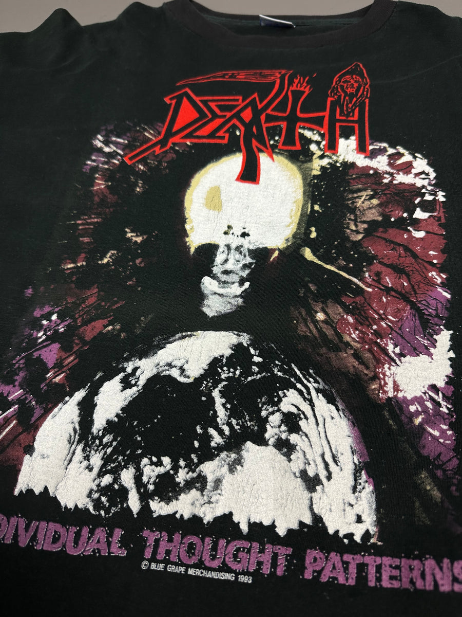 Death 1993 インディビジュアル・ソート・パターン ヴィンテージ ロングスリーブ