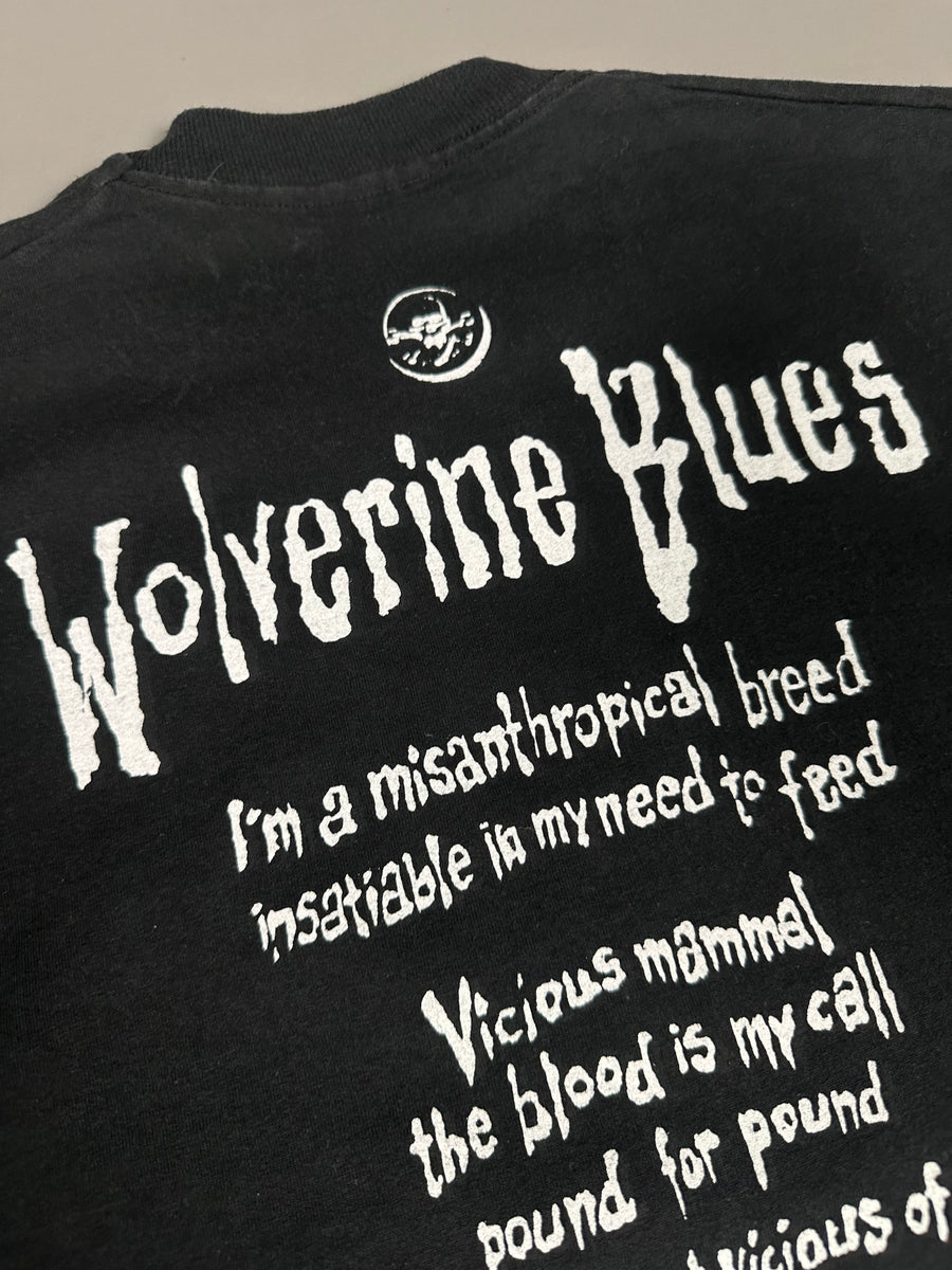 Vintage 1992 Entombed Wolverine Blues T-Shirt