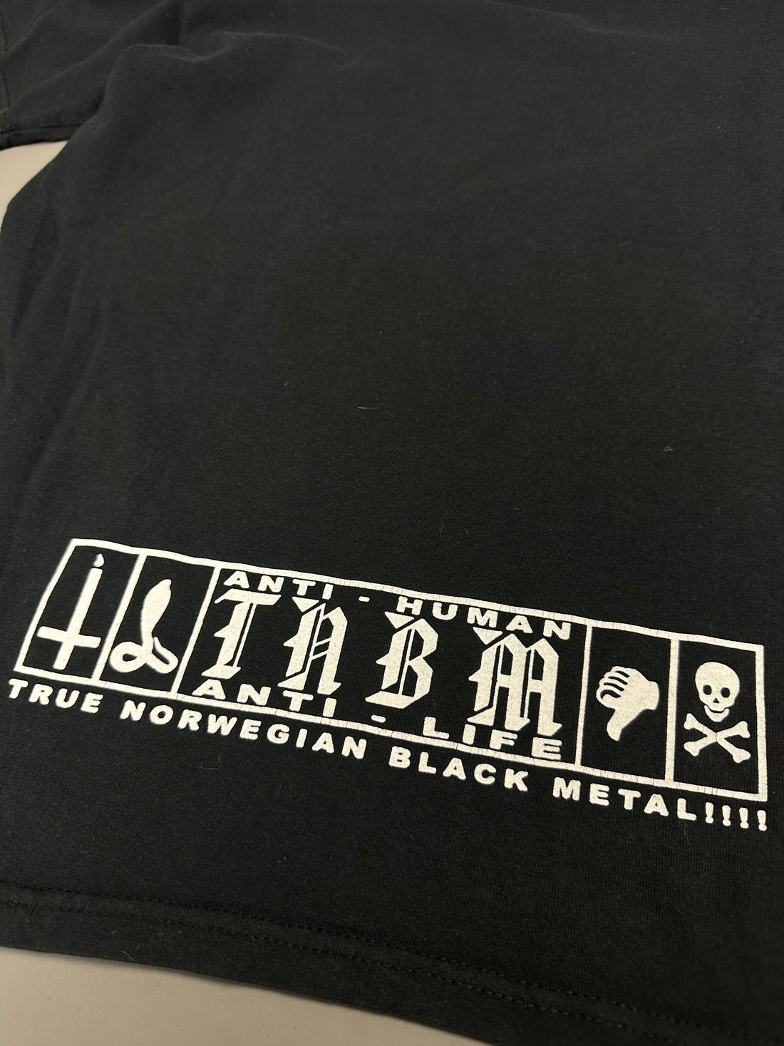 Taake 2000年代 ワンダラー ブラックメタルTシャツ