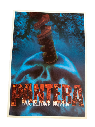 1990年代のヴィンテージパンテラポスター