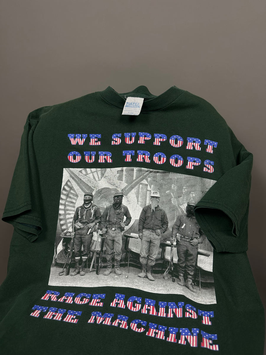 レイジ・アゲインスト・ザ・マシーン 1990年代 サポート・トゥループス ヴィンテージTシャツ