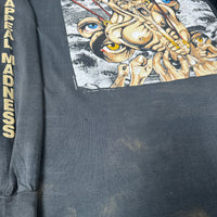 ヴィンテージ 1991 ナパーム・デス マス・アピール・マッドネス ロングスリーブ