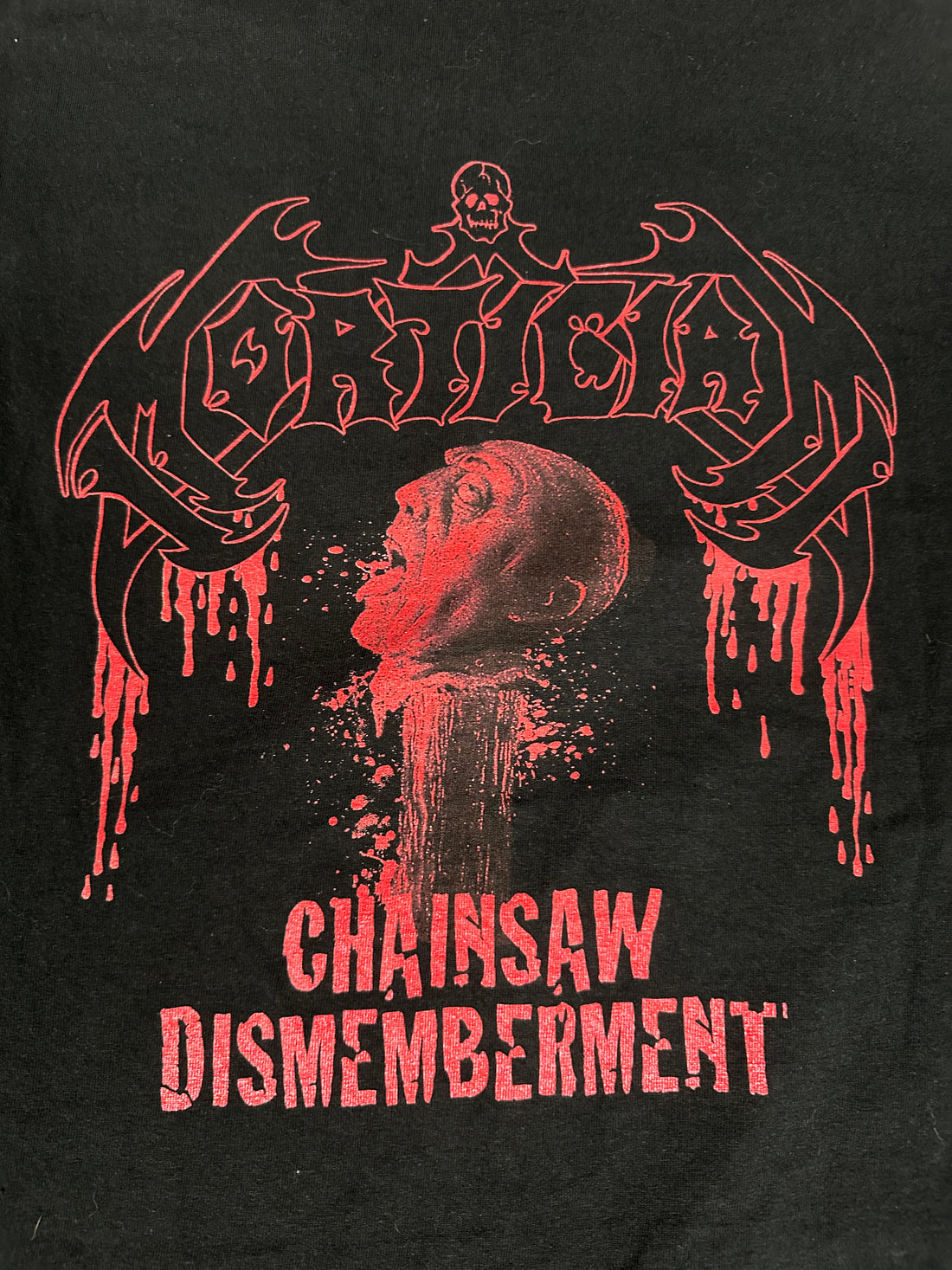 Vintage 2000s Mortician Chainsaw T-Shirt