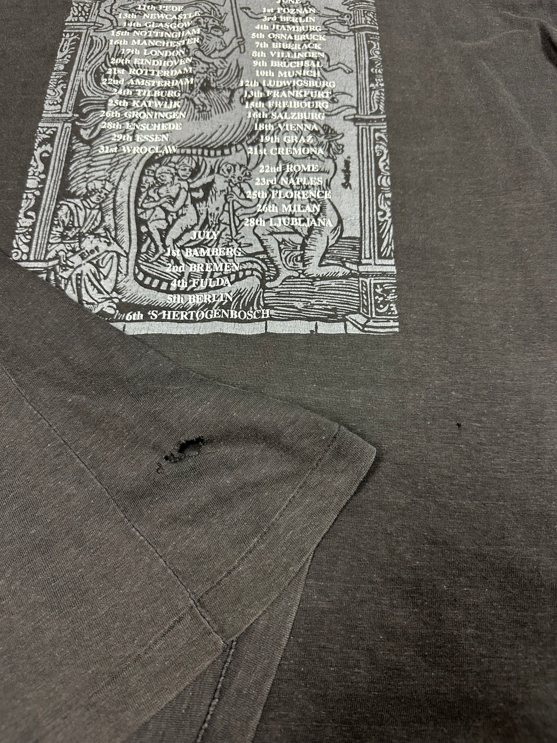 モービッド・エンジェル 1991 リーディング・ザ・ラッツ ヴィンテージ Tシャツ