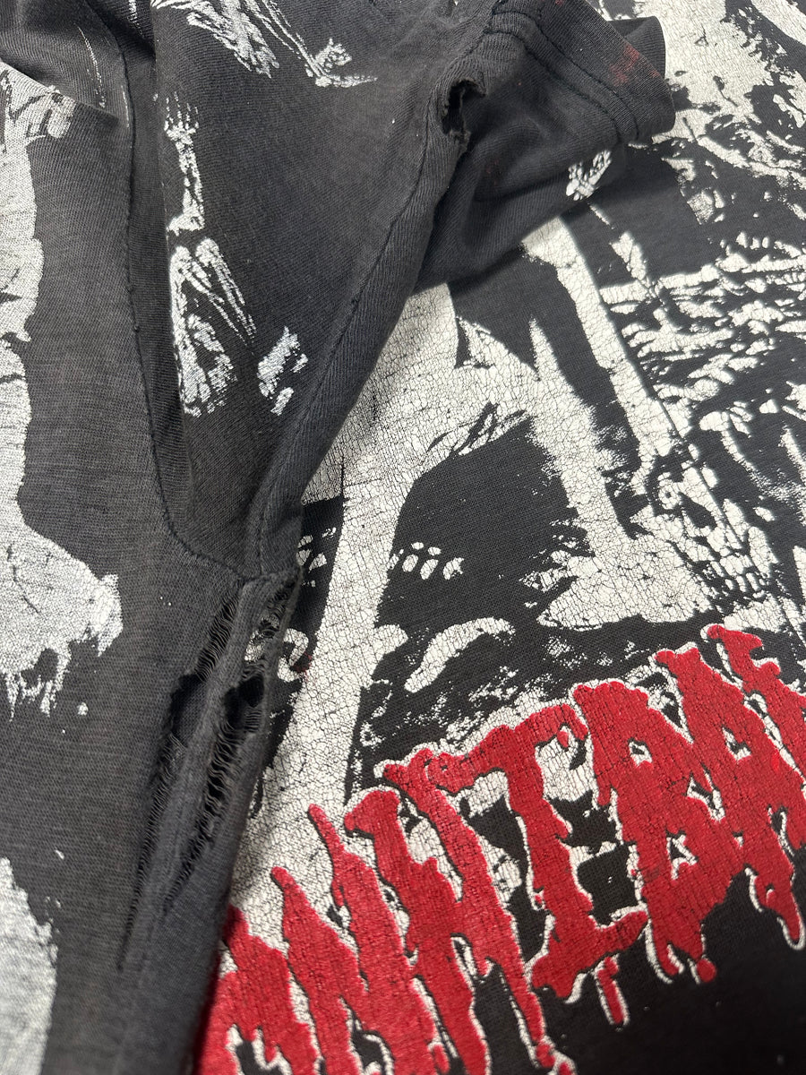 1993年ヴィンテージ カンニバル・コープス オールオーバープリントTシャツ