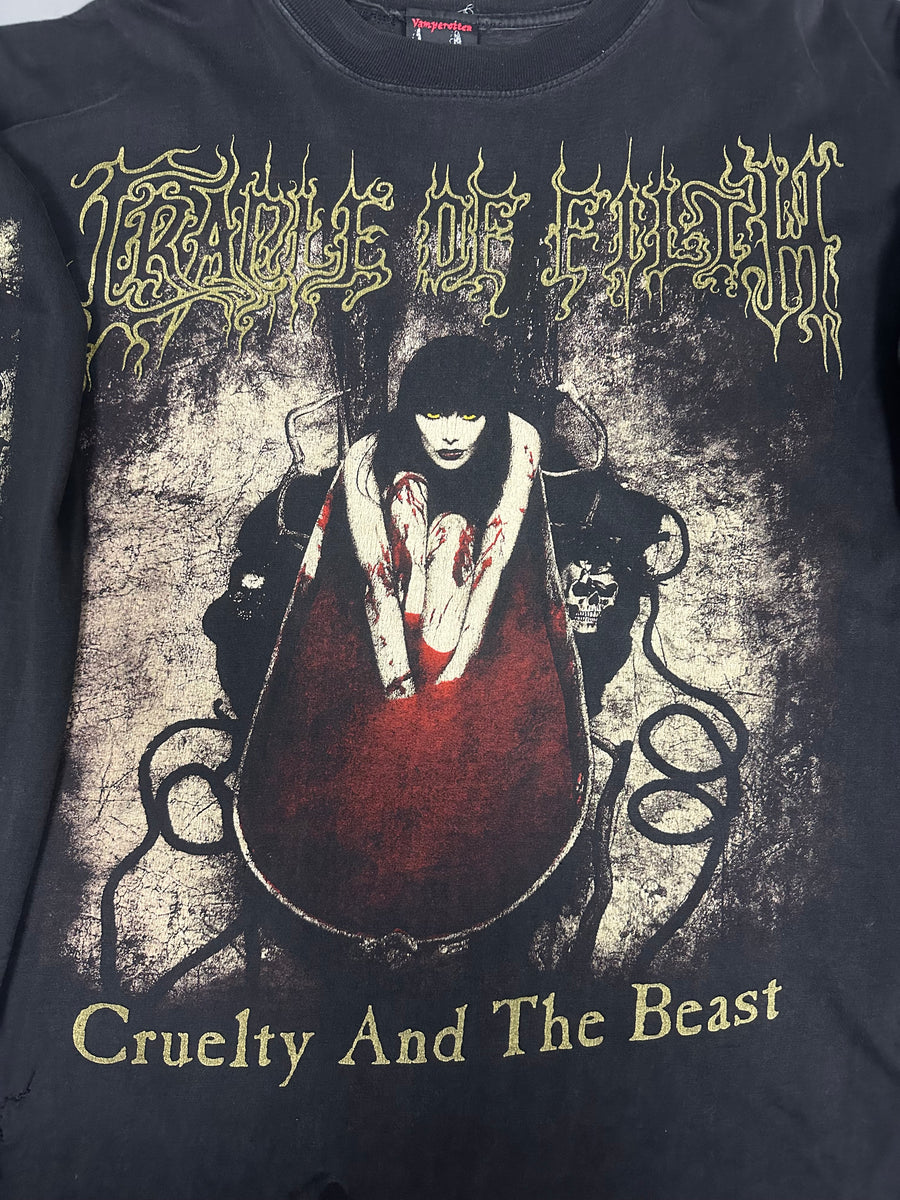 Vintage 1998 Cradle of Filth Cruelty And The Beast Longsleeve