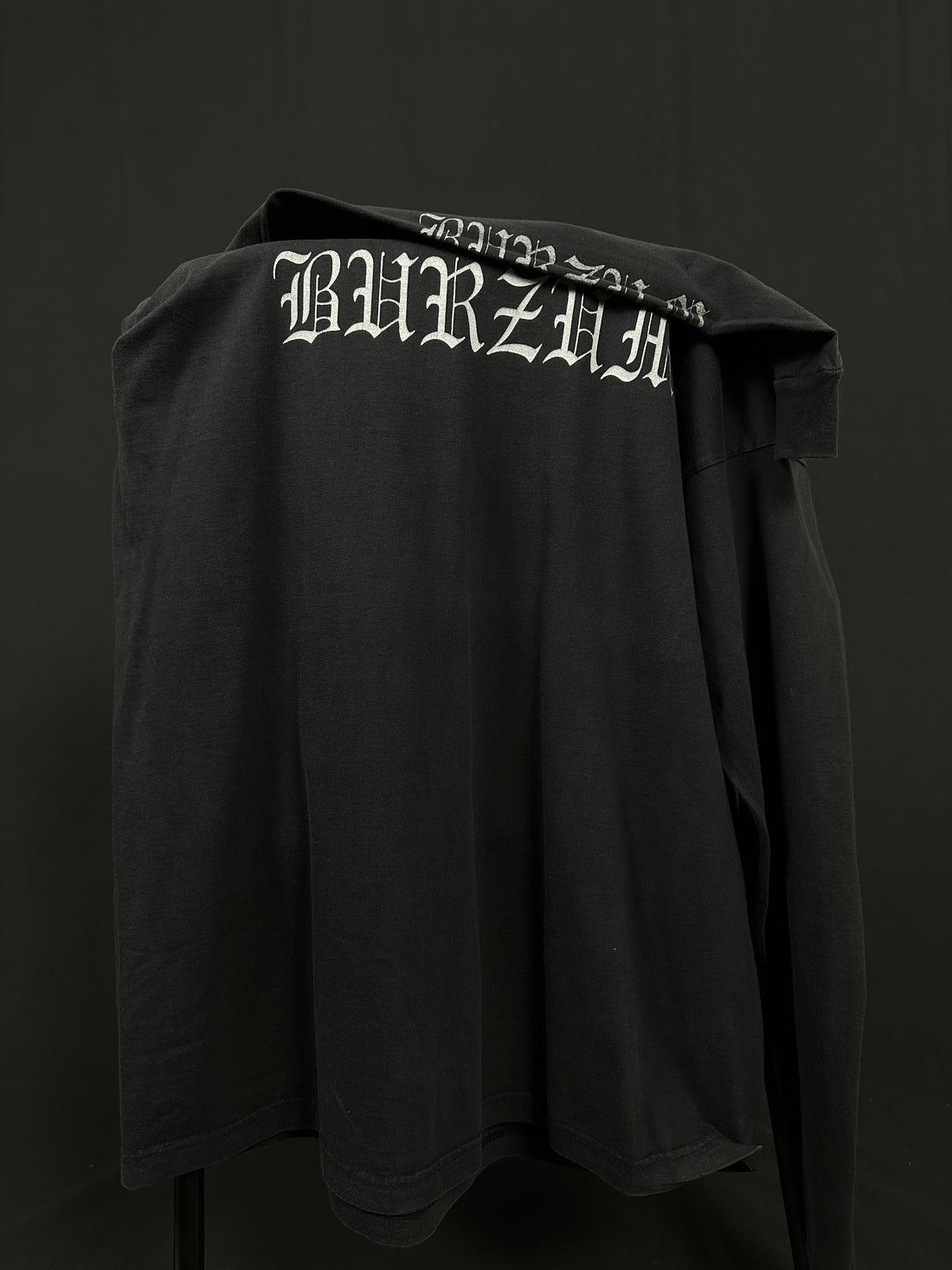 ヴィンテージ 1998 Burzum Misanthrophy ロゴ ロングスリーブ