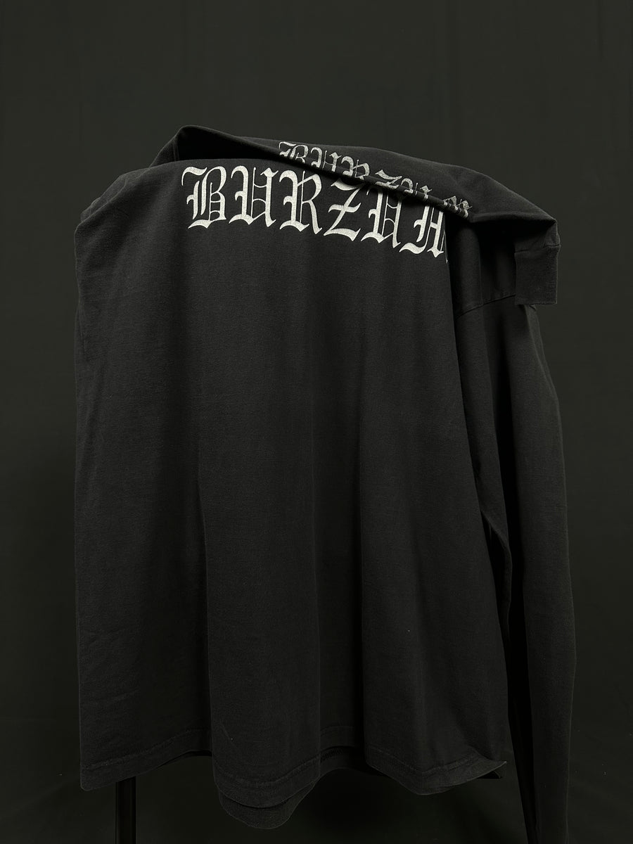 ヴィンテージ 1998 Burzum Misanthrophy ロゴ ロングスリーブ