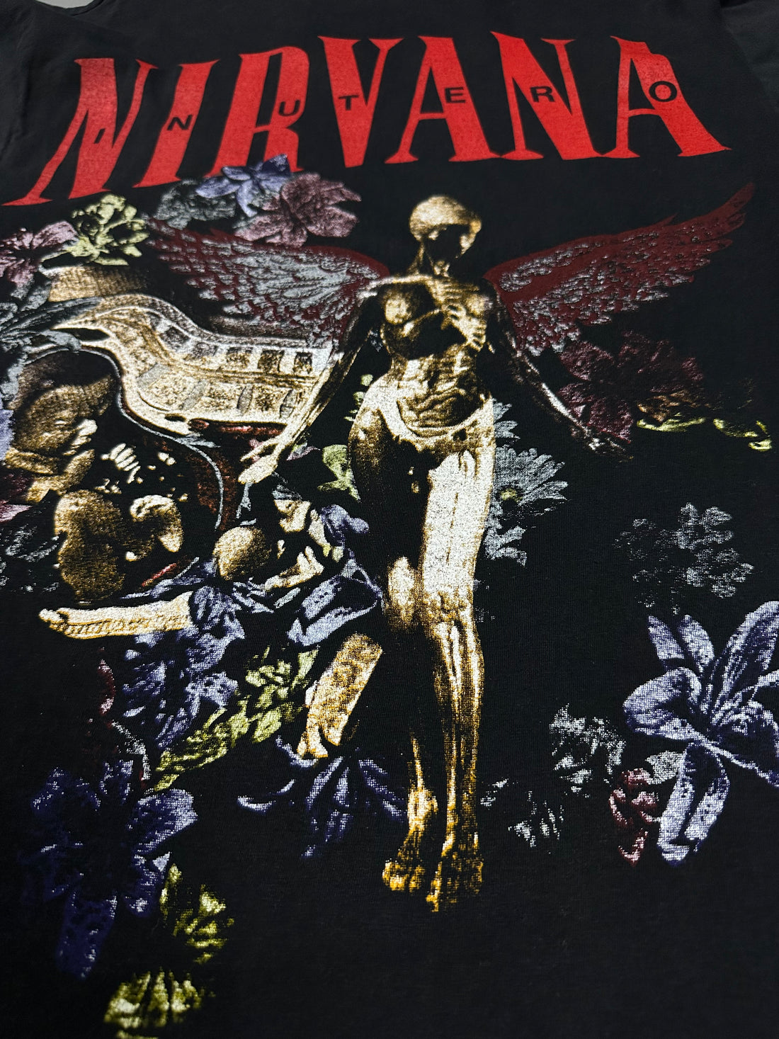 ニルヴァーナ 1995 イン・ユーテロ / ネヴァーマインド ヴィンテージ Tシャツ