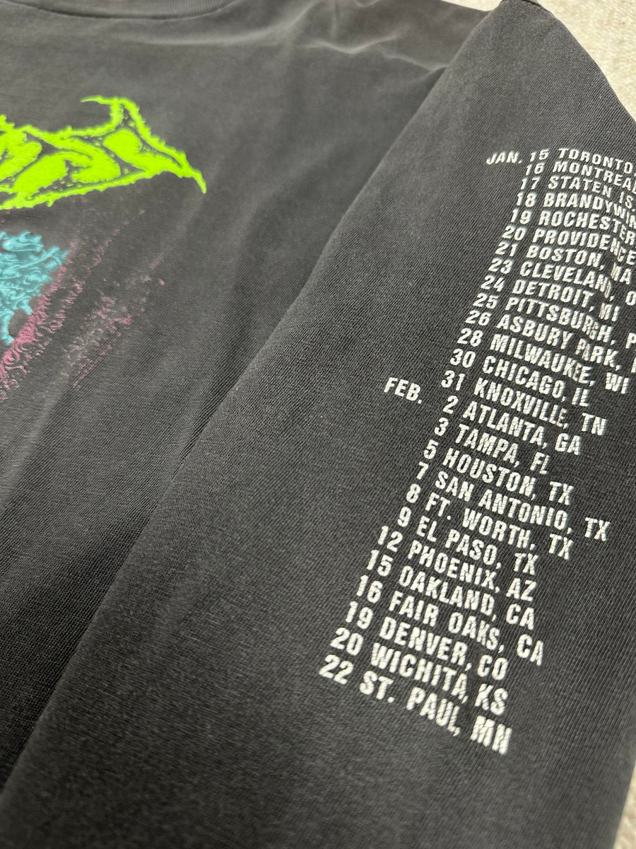 ヴィンテージ 1992 Gorguts ツアー ロングスリーブ