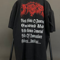 Vintage 1992 Immortal Black Winds Of Funeral T-Shirt