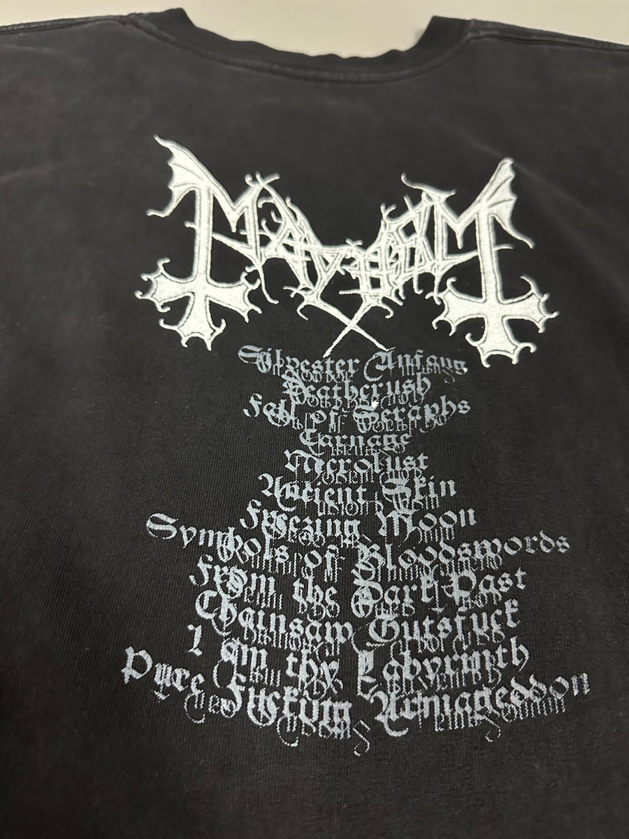 Vintage 1990s Mayhem Morbid Ghoul T-Shirt