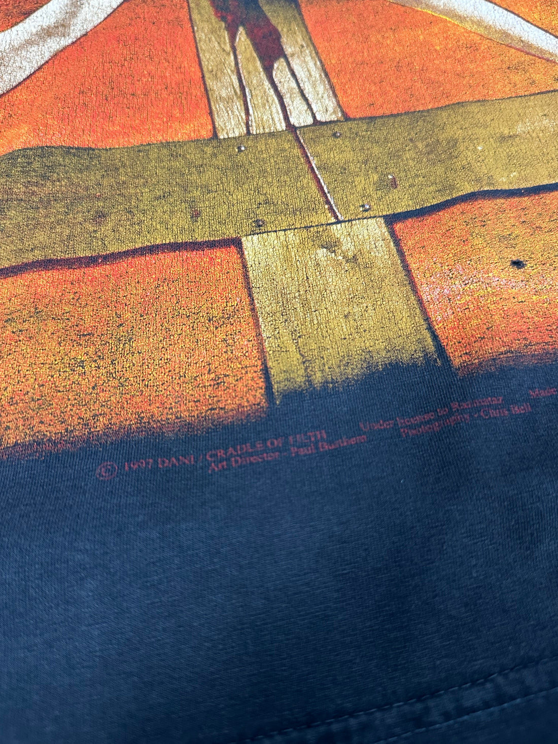 Vintage 1997 Cradle of Filth Desire Longsleeve