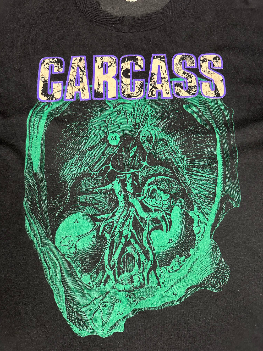 Vintage 1991 Carcass Tour T-Shirt