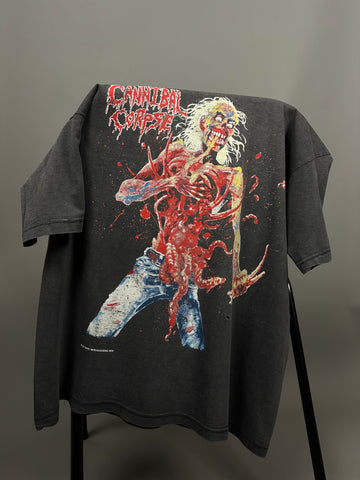 カンニバル・コープス 1992 ヨーロッパツアー ヴィンテージ Tシャツ