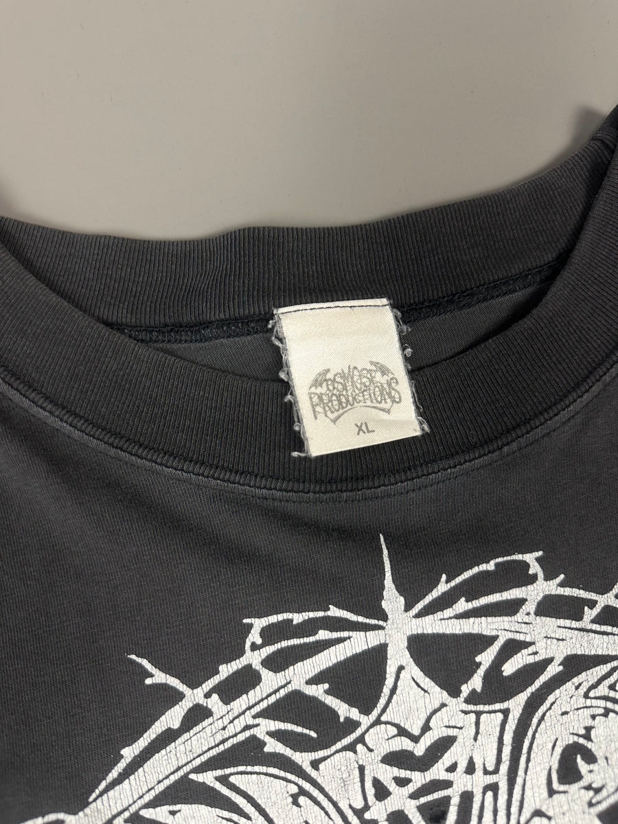 ヴィンテージ 1995 イモータル ブラック メタル ロングスリーブ