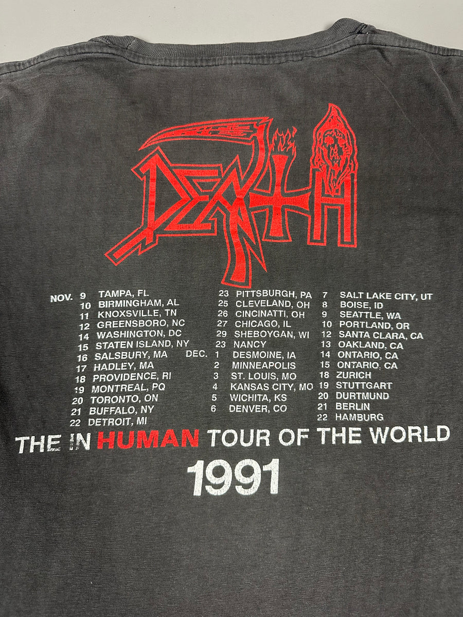 Vintage 1991 Death Human T-Shirt