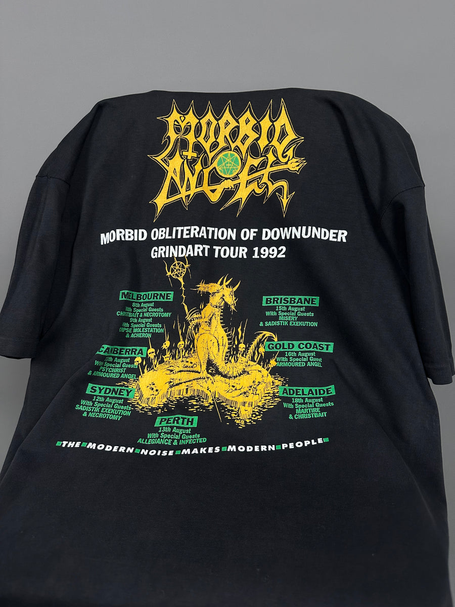 ヴィンテージ 1992 モービッド・エンジェル オーストラリアツアー Tシャツ