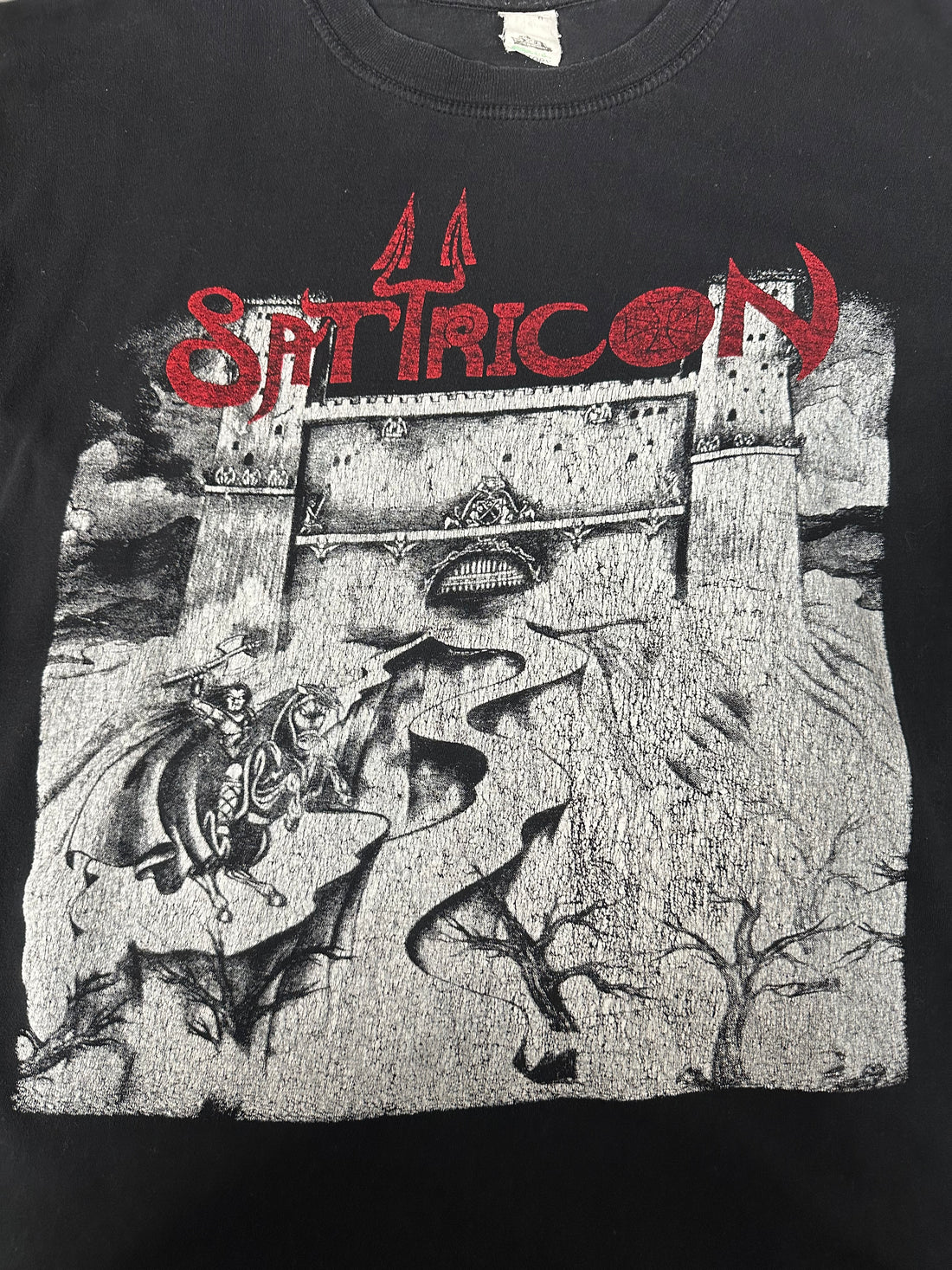 Vintage 1990s Satyricon Dark Medieval Times T-Shirt