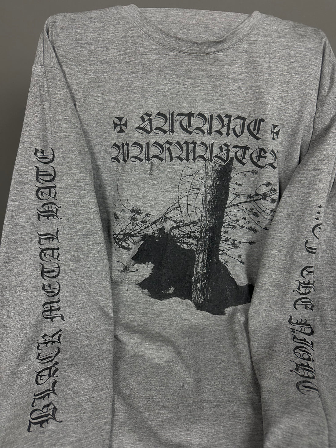 Vintage 2004 Satanic Warmaster Of The Night Longsleeve
