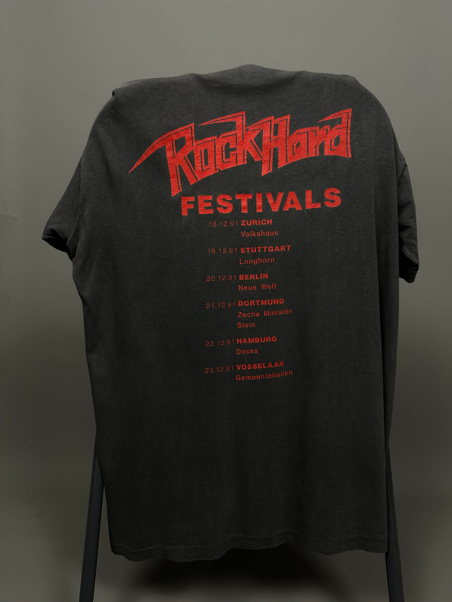 1991年ヴィンテージ カンニバル・コープス ロック・ハード・フェスティバル Tシャツ