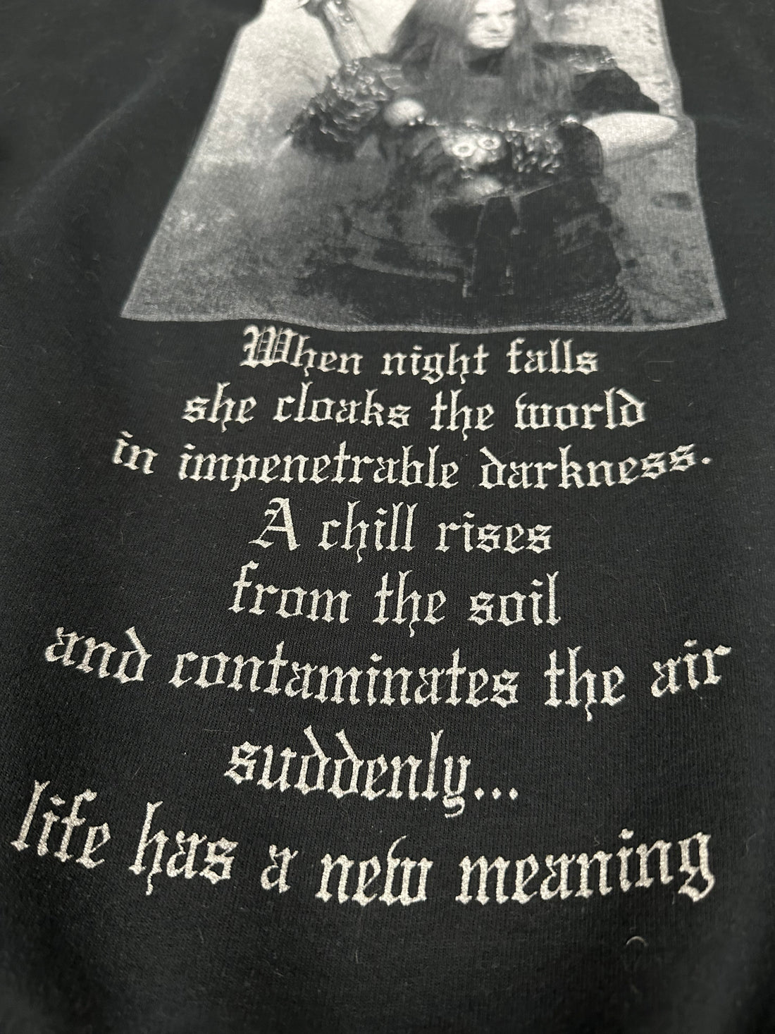 Vintage 2005 Burzum When Night Falls Sweatshirt