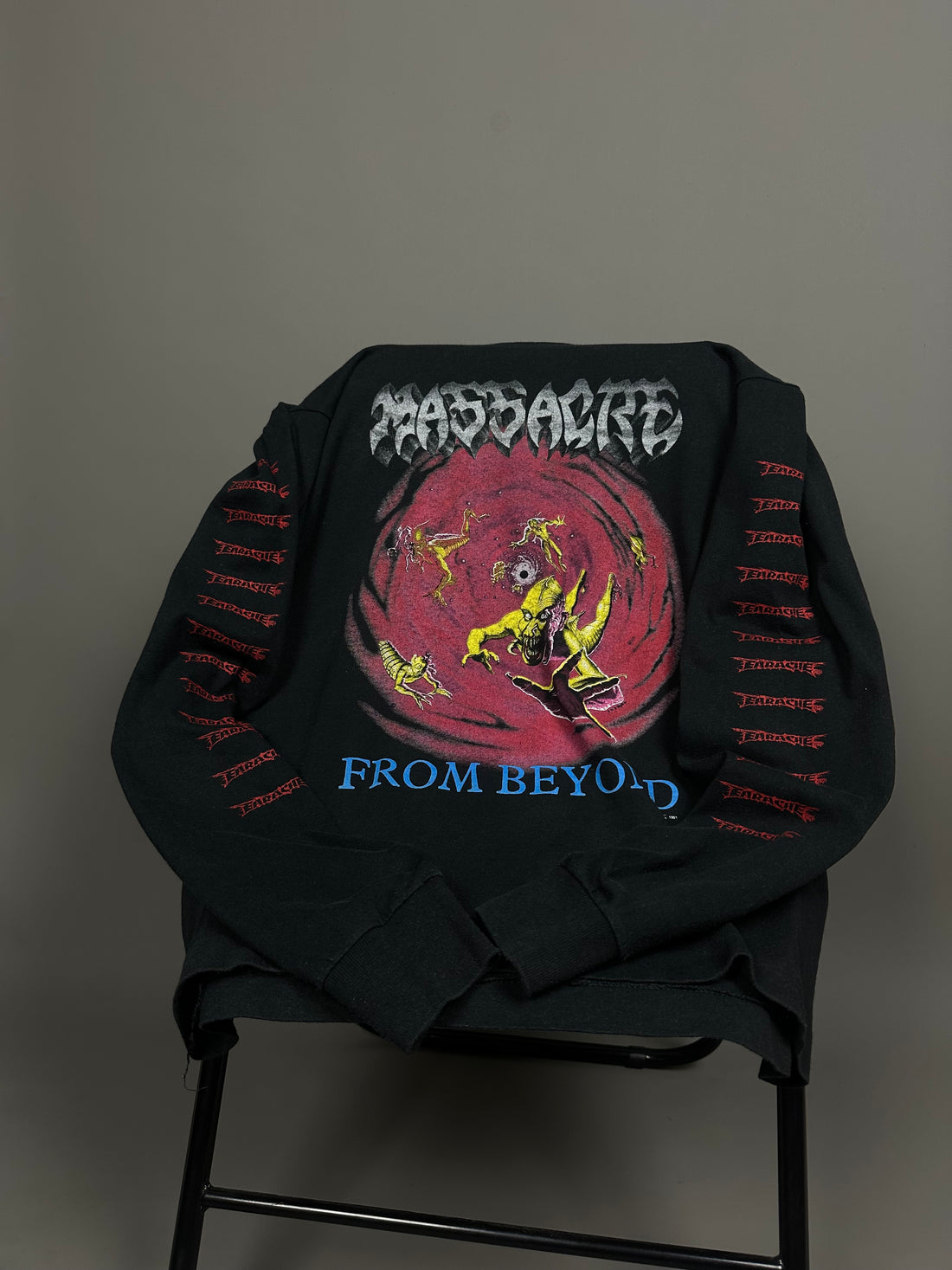 ヴィンテージ 1991 Massacre From Beyond ロングスリーブ