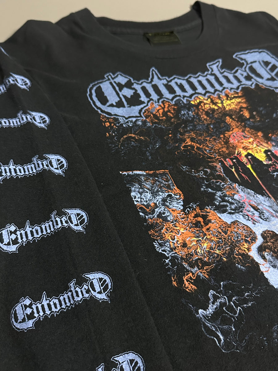 ヴィンテージ 1991 エントゥームド クランデスティン ロングスリーブ