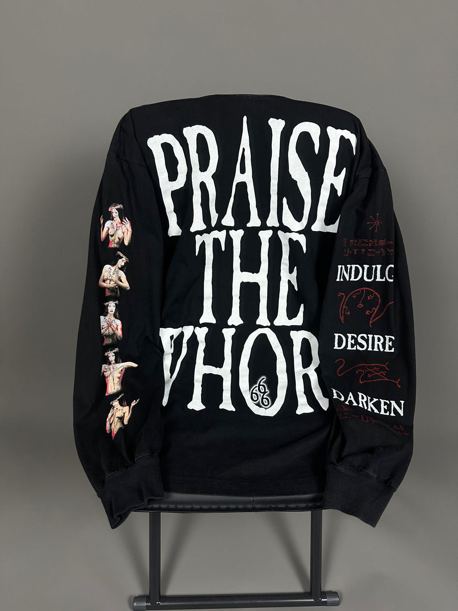 Vintage 1998 Cradle of Filth Praise Longsleeve