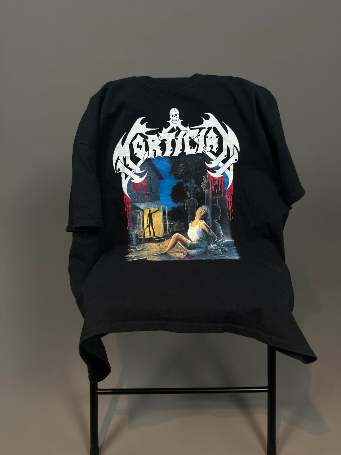 Vintage 2000s Mortician Chainsaw T-Shirt