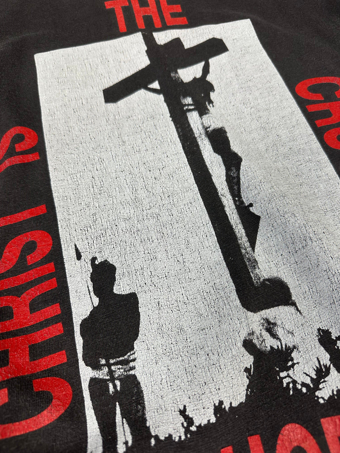 1993年ヴィンテージ 串刺しナザレ人磔刑ノースリーブTシャツ