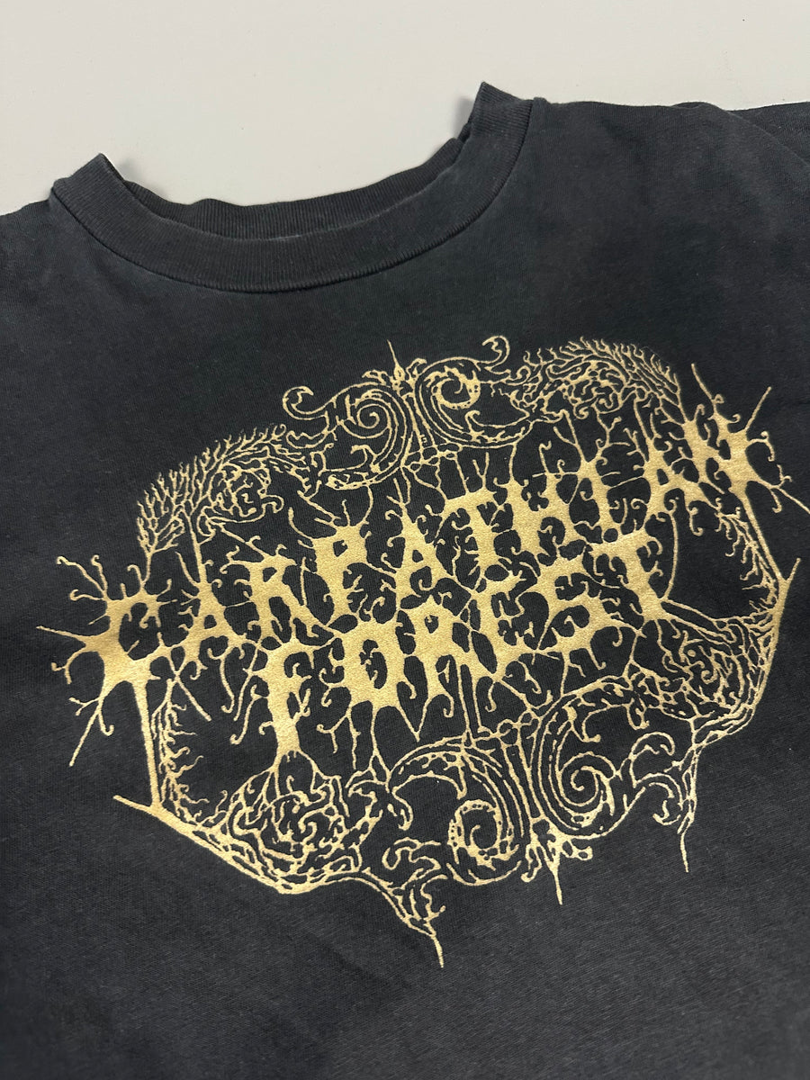 ヴィンテージ 1996 カルパティア・フォレスト アヴァンギャルド・レコード Tシャツ（初版）