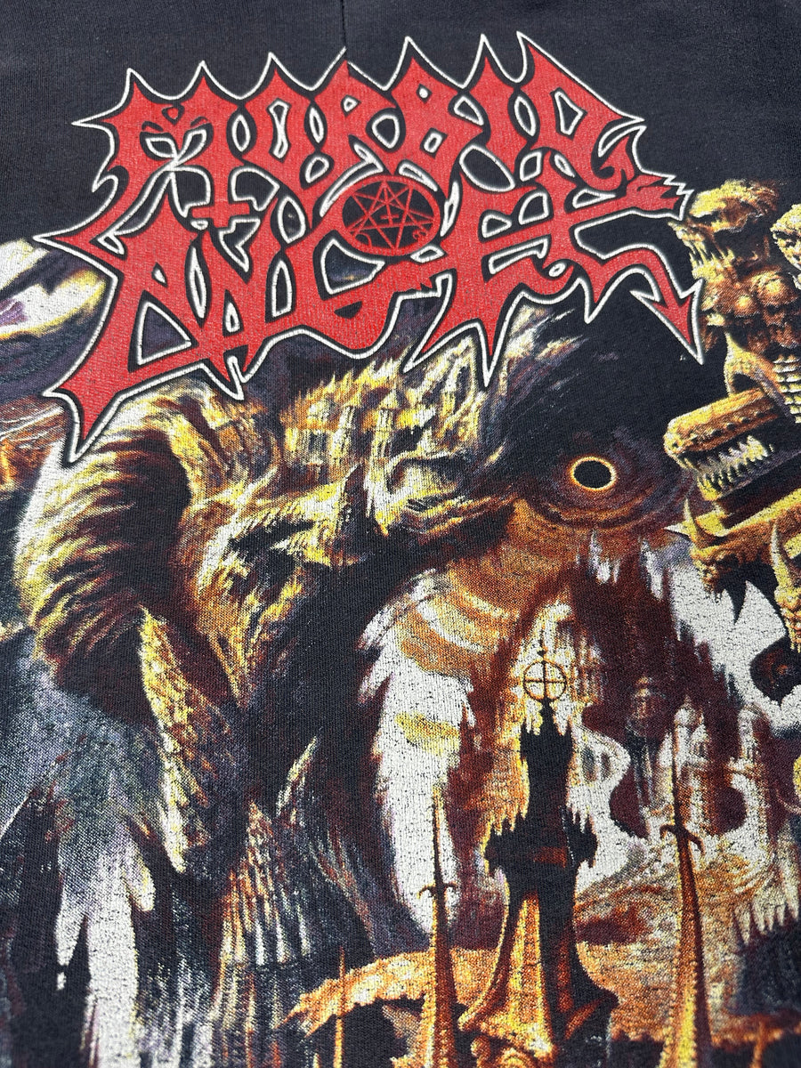 1990年代のヴィンテージ モービッド・エンジェル アニヒラトン スウェットシャツ