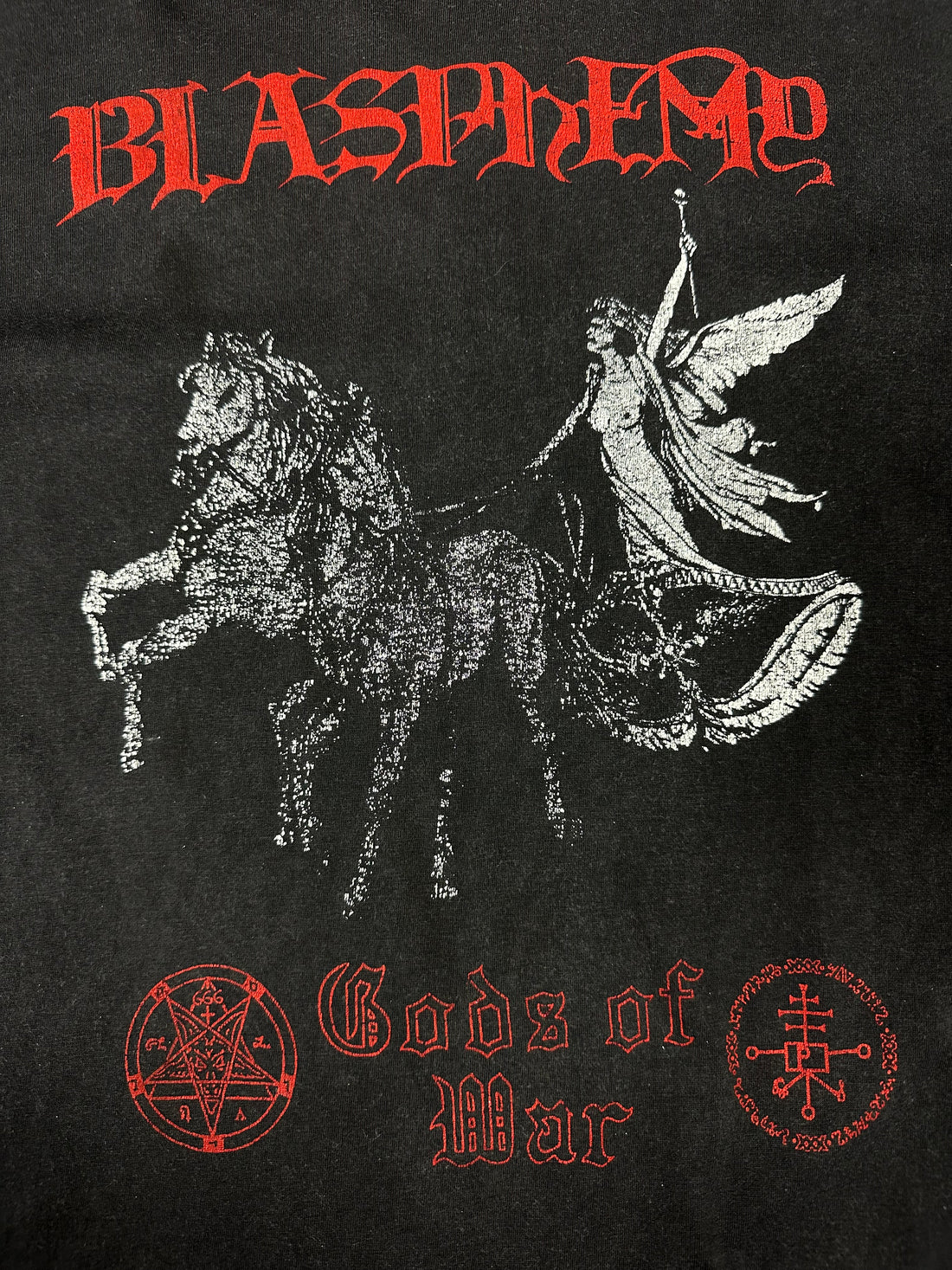 Blasphemy 1993 ゴッド・オブ・ウォー ヴィンテージ Tシャツ