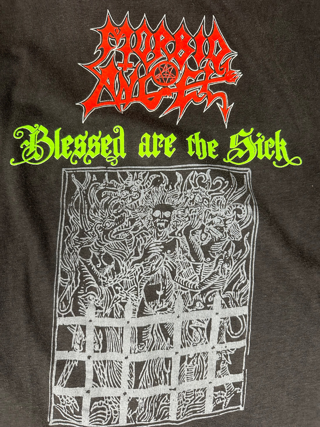 ヴィンテージ 1991 モービッド・エンジェル ブレスド・アー・ザ・シック ノースリーブ