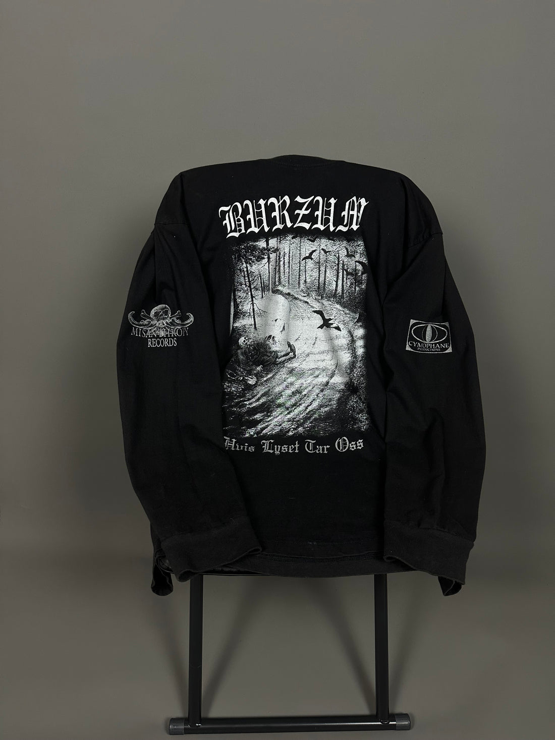 Vintage 1998 Burzum Hvis Lyset Longsleeve