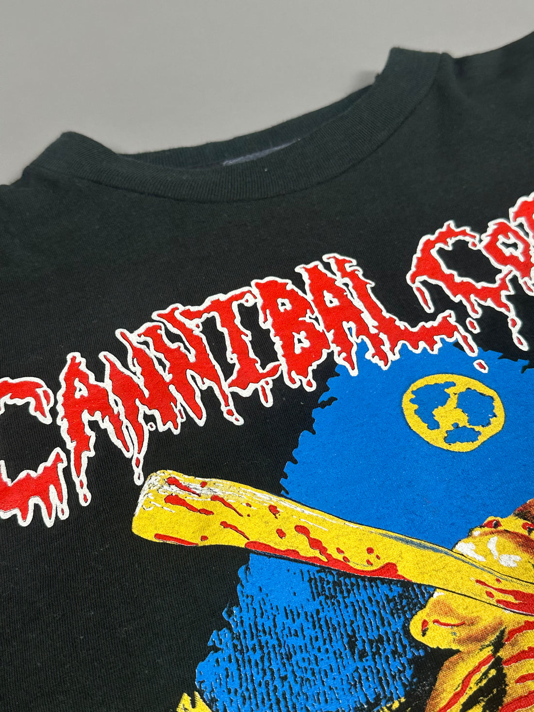 Vintage 1993 Cannibal Corpse Hammer Smashed Face T-Shirt